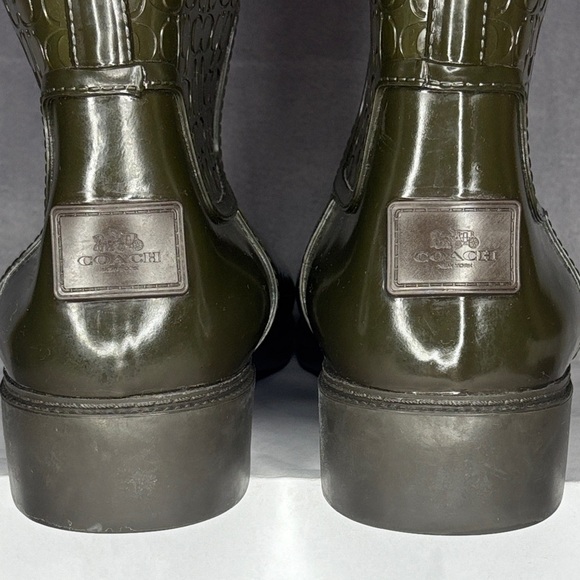 🔥🔥🔥Coach Green Waterproof Winter Boots Size: 9B🔥🔥🔥 - Picture 5 of 11